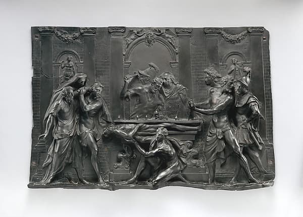 Saint Daniel of Padua Nailed between Two Planks of Wood