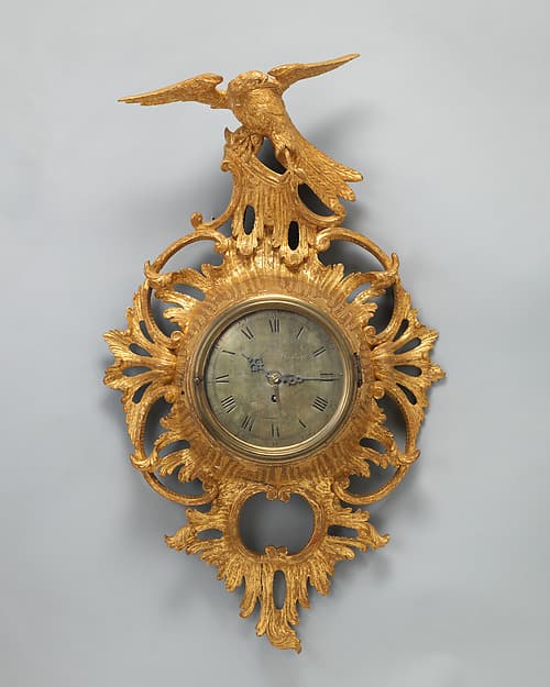 Wall clock with calendar