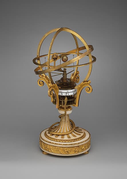 Orrery clock