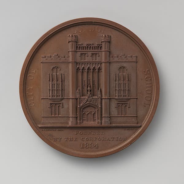 To Commemorate the Founding of the Free "City of London School" in 1834