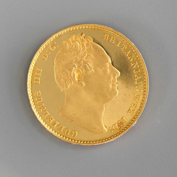 Proof sovereign of William IV