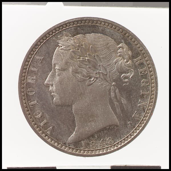 Queen Victoria proof florin