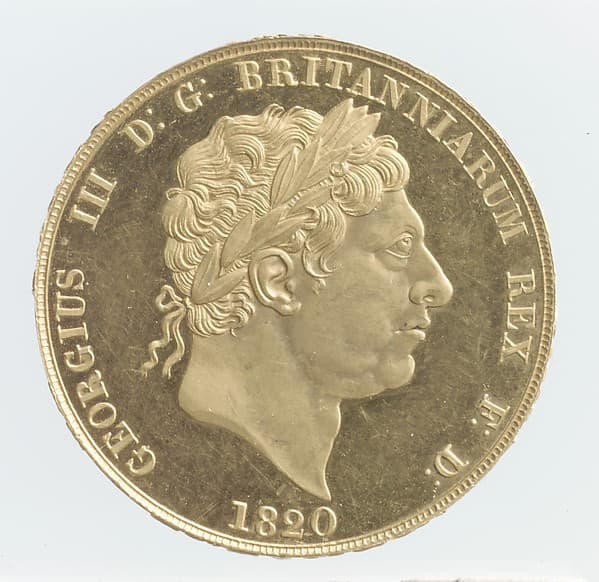 George III double sovereign