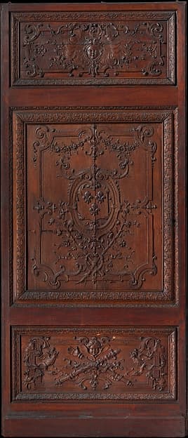 Panels from the shutters formerly in the Chapel Room at Versailles