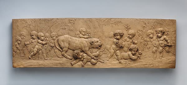 Children and Satyr Children with a Pantheress and Her Cubs