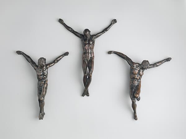 Christ and the two thieves crucified