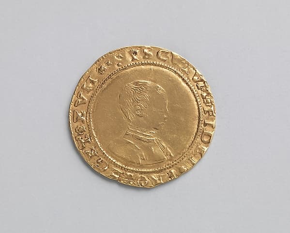 Half sovereign of Edward VI
