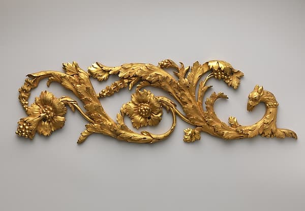 Pair of frieze ornaments