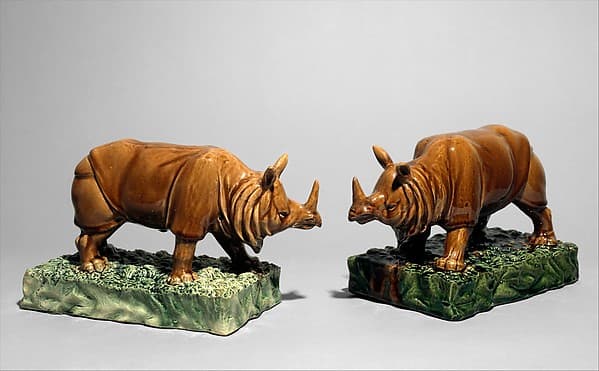 Rhinoceros (one of a pair)