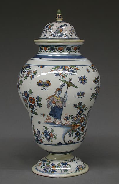 Vase with cover