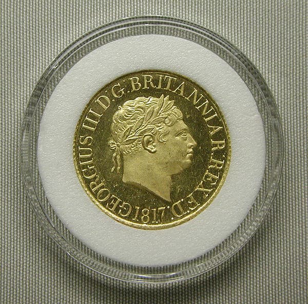 Proof sovereign of George III