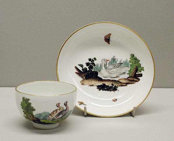 Teacup and saucer