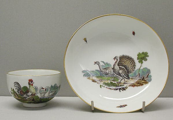Teacup and saucer