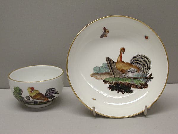 Teacup and saucer