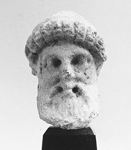 Small marble herm of the Hermes by Alkamenes