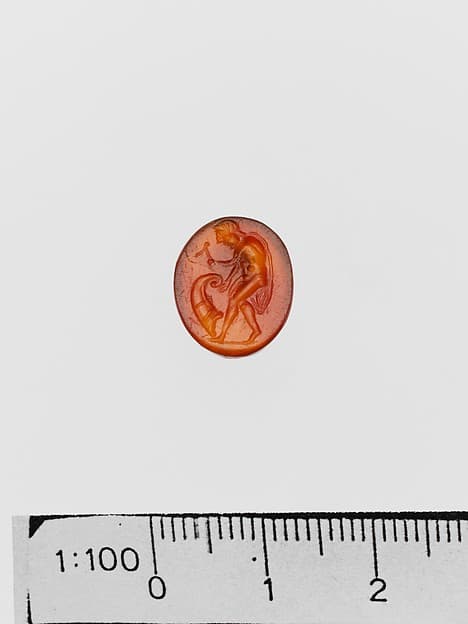 Carnelian ring stone