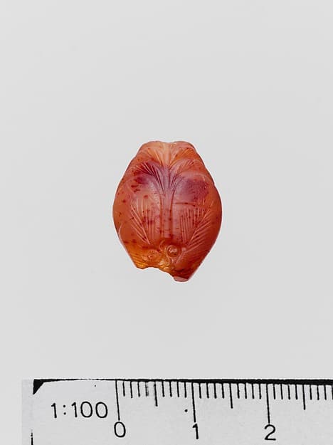 Carnelian amygdaloid seal