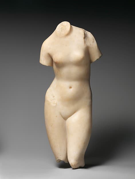 Marble statuette of Aphrodite