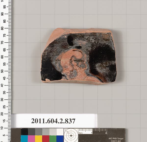 Terracotta fragment of a bell-krater (bowl for mixing wine and water)