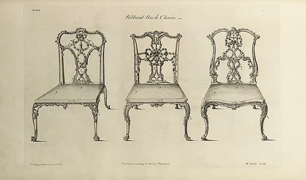 The Gentleman and Cabinet-maker's Director: Being a Large Collection of . . . Designs of Household Furniture in the Gothic, Chinese and Modern Taste . . .