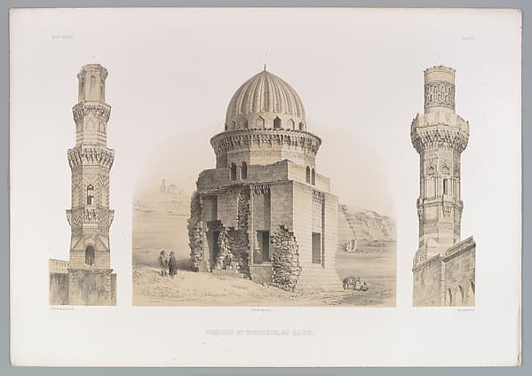 87. Tombeaux et Minarets, au Kaire
