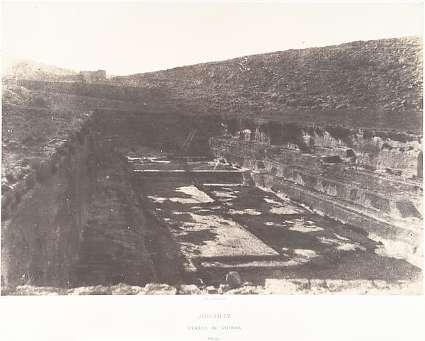 Jérusalem, Tombeau de Salomon, Détails