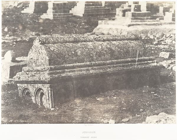 Jérusalem, Tombeau arabe