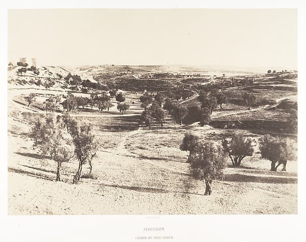 Jérusalem, Chemin de Beit-Lehem