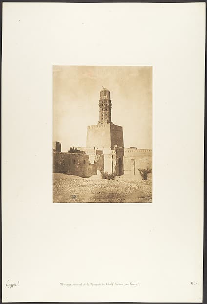 Minaret oriental de la Mosquée du Khalif Hakem, au Kaire
