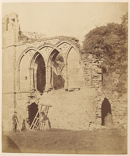 Easby Abbey. The Refectory