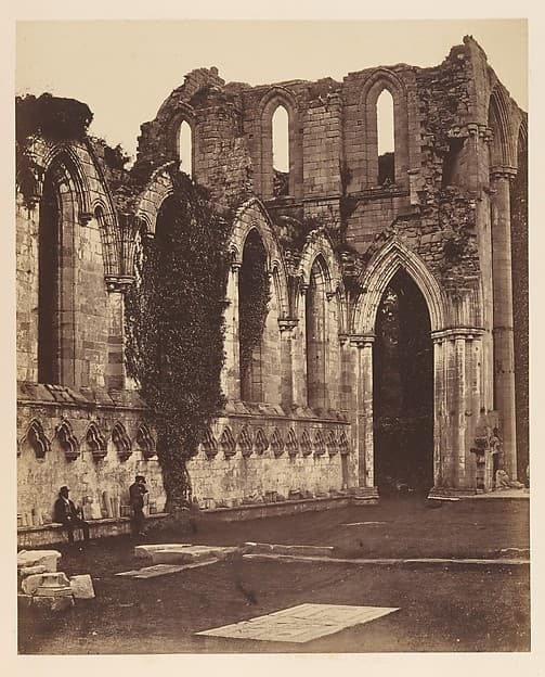 Fountains Abbey. Interior of the Choir