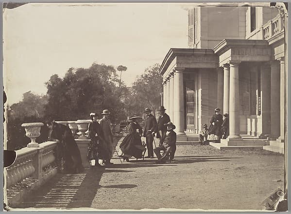 [Lord Brougham and his Family, Cannes]