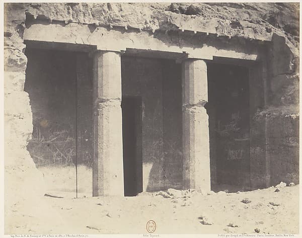 Béni-Haçan, Architecture Hypogéene - Tombeau de Névothph