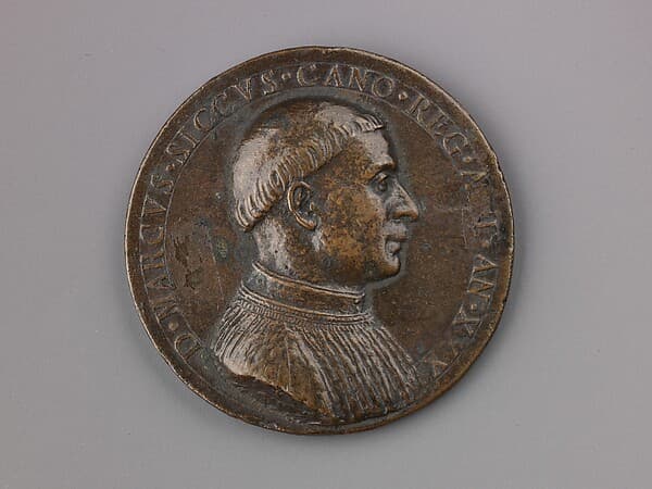 Medal: Bust of Marco Sicco