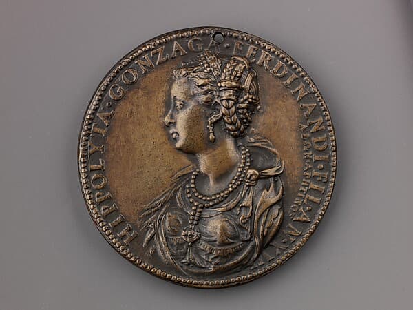 Medal: Ippolita Gonzaga