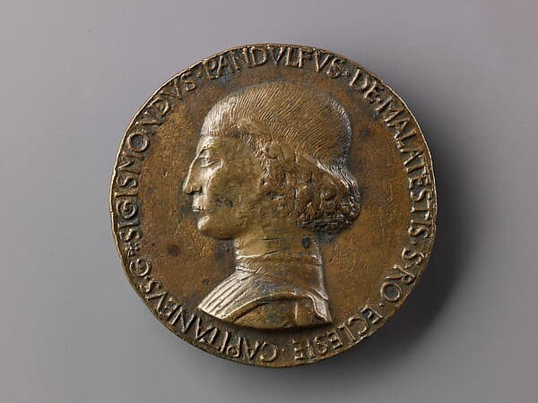 Medal: Bust of Sigismondo Pandolfo Malatesta