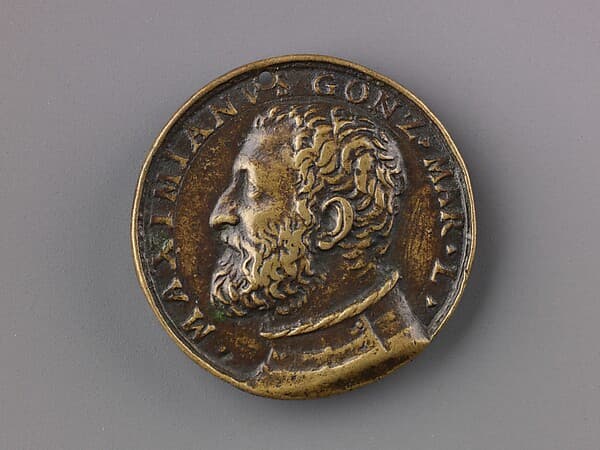Medal: Bust of Massimiano Gonzaga