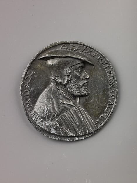 Portrait medal of Laux Kreler