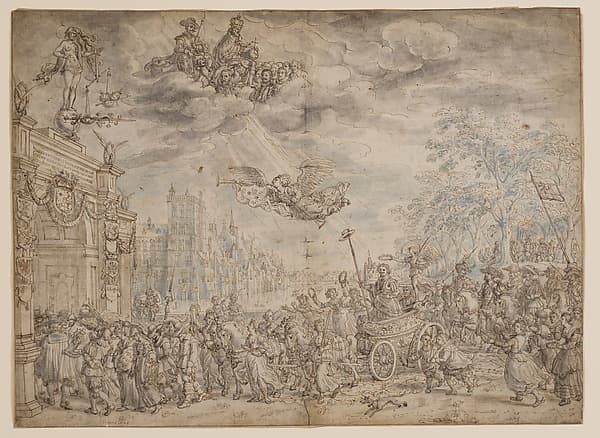The Triumphal Entry of Frederik Hendrik of the Orange into The Hague