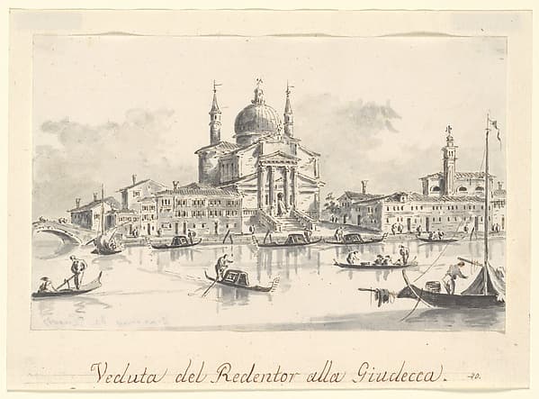 The Church of the Redentore from the Giudecca Canal