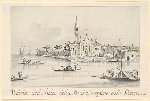 The Island of the Beata Vergine delle Grazie