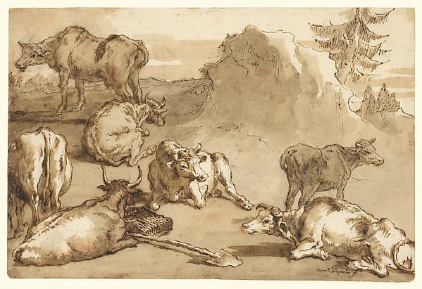 Cattle in a Landscape
