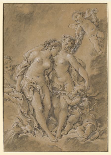 Nymphs and Cupids