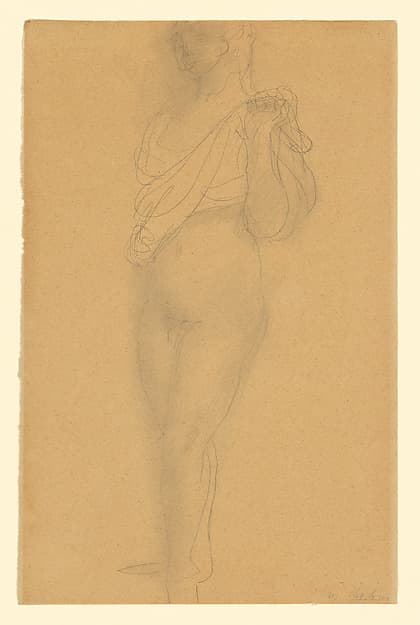 Study of a Nude with Drapery