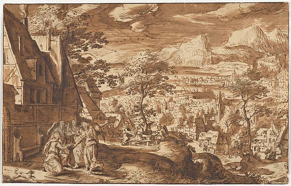 Landscape with Abraham and the Angels