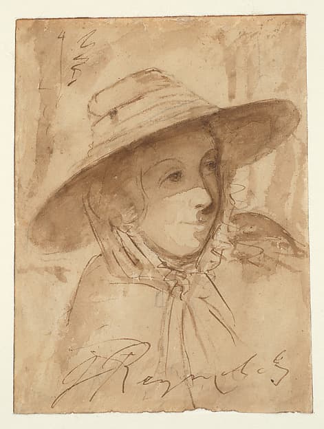 Head of a Lady with Hat