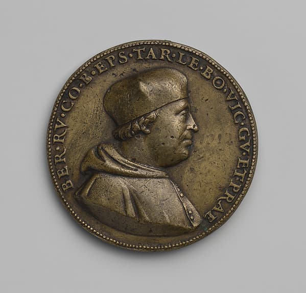 Portrait Medal of Bernardo de Rossi