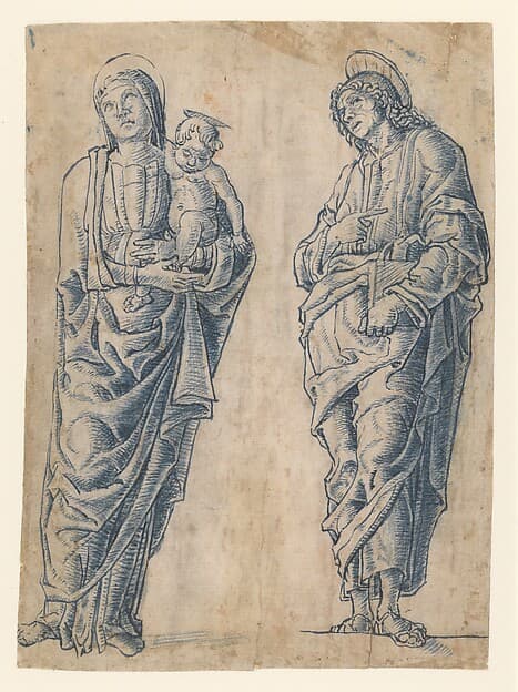 Madonna and Child with Saint John the Evangelist