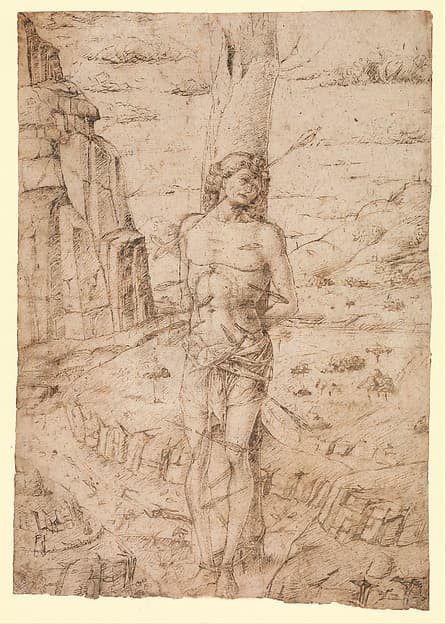 Saint Sebastian in a Landscape