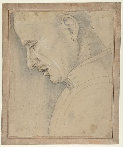 Head of a Man in Profile